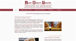 Desktop Screenshot of juanblasco.com