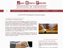 Tablet Screenshot of juanblasco.com